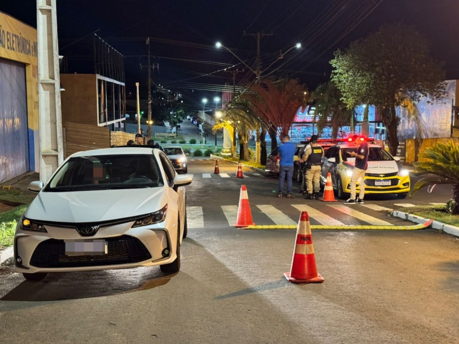 Ação preventiva garante tranquilidade nas ruas de Siqueira Campos